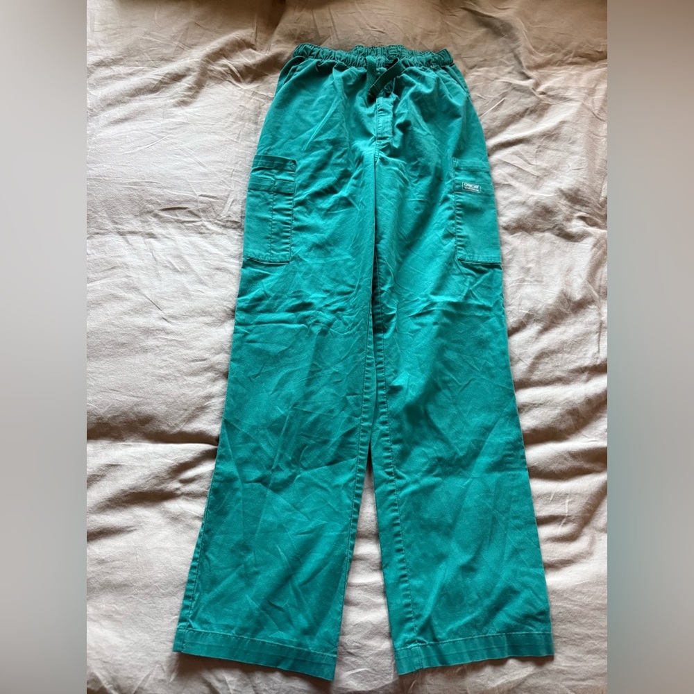 Teal Scrub Pants